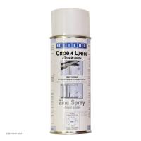 Спрей антикоррозийный "яркий цвет" ЦИНК, Zinc Spray "bright grade" WEICON (спрей, 150 мл/м2, 400 мл)