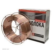 Проволока омедненная Lincoln Electric СВ-08Г2С-О ⌀ 1,0 мм (кассета 15 кг, К-300)