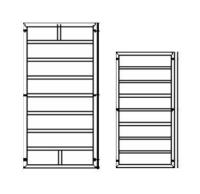 Щит доборный 0,35х2,7 профиль 2,5 мм