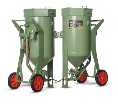 Пескодробеструйный аппарат RAZOR-100RCS с дистанционным управлением и дозатором SGV Contracor