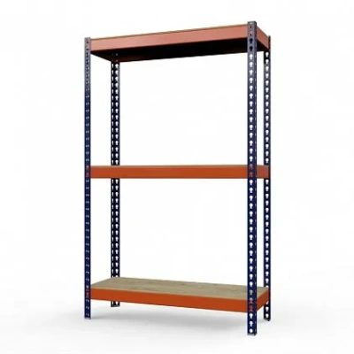 Стеллаж металлический Профи-Т 2000x1240x455 мм. Полки: фанера 3 шт.