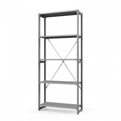 Стеллаж металлический ТСУ Универсал, 2500x1060x500 мм. Полки: метал. перф.  5 шт.