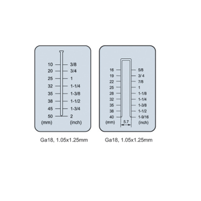 Штифто-скобозабивной пистолет FROSP F5040 Combo