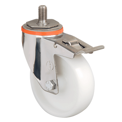 Нейлоновое колесо  EM05 ZKZ 200 F (INOX)