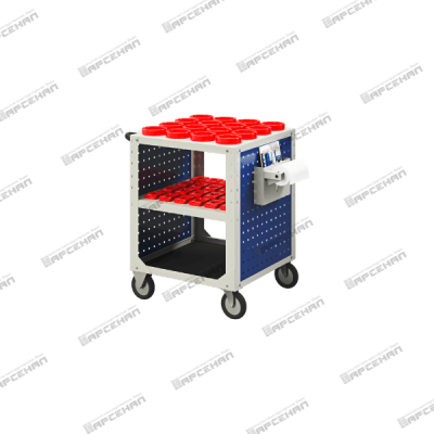 Тележка для оснастки и инструмента к станкам с ЧПУ