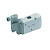 Пневмораспределитель G1/4'', 24VDC SMC [VP342-5YOD1-02FA]