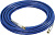 Рукав окрасочный 1/4"х15м. давл 227 бар.(синий с пружинами)