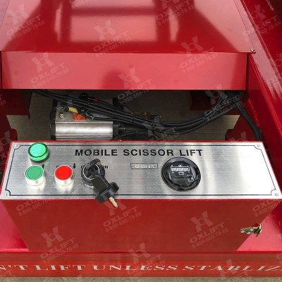 Самоходный подъёмник ножничного типа QZ-050-140 OXLIFT 14000 мм 500 кг