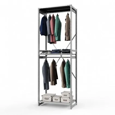 Стеллаж металлический ТСУ Универсал, 3000x1060x600 мм.Штанги: 2шт. Полки: метал. 3 шт.